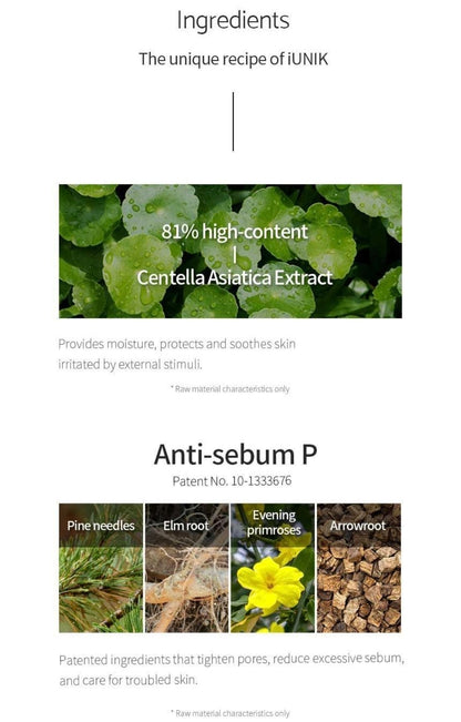 iUNIK Centella Calming AC Spot Cream