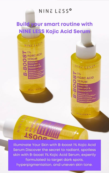 NINELESS, B-Boost 1% Kojic Acid Serum