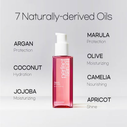 Mise En Scene Perfect Serum Styling - Heat Damage Protection Oil for All Hair Types