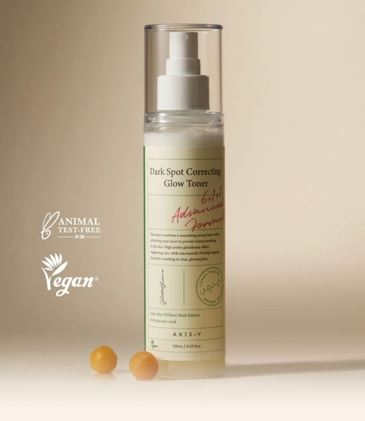 Axis y dark spot correcting glow toner 4.23 fl oz (125ml)