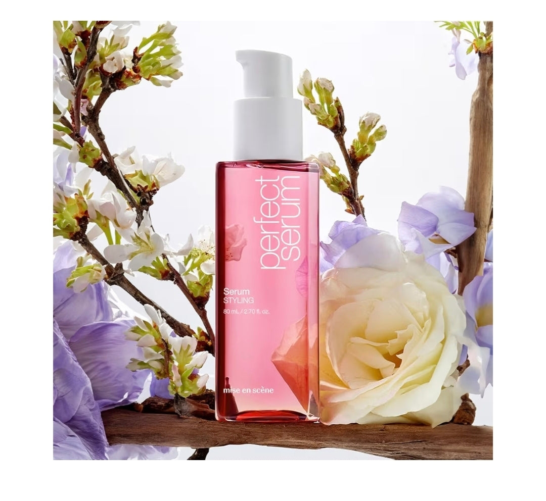 Mise En Scene Perfect Serum Styling - Heat Damage Protection Oil for All Hair Types