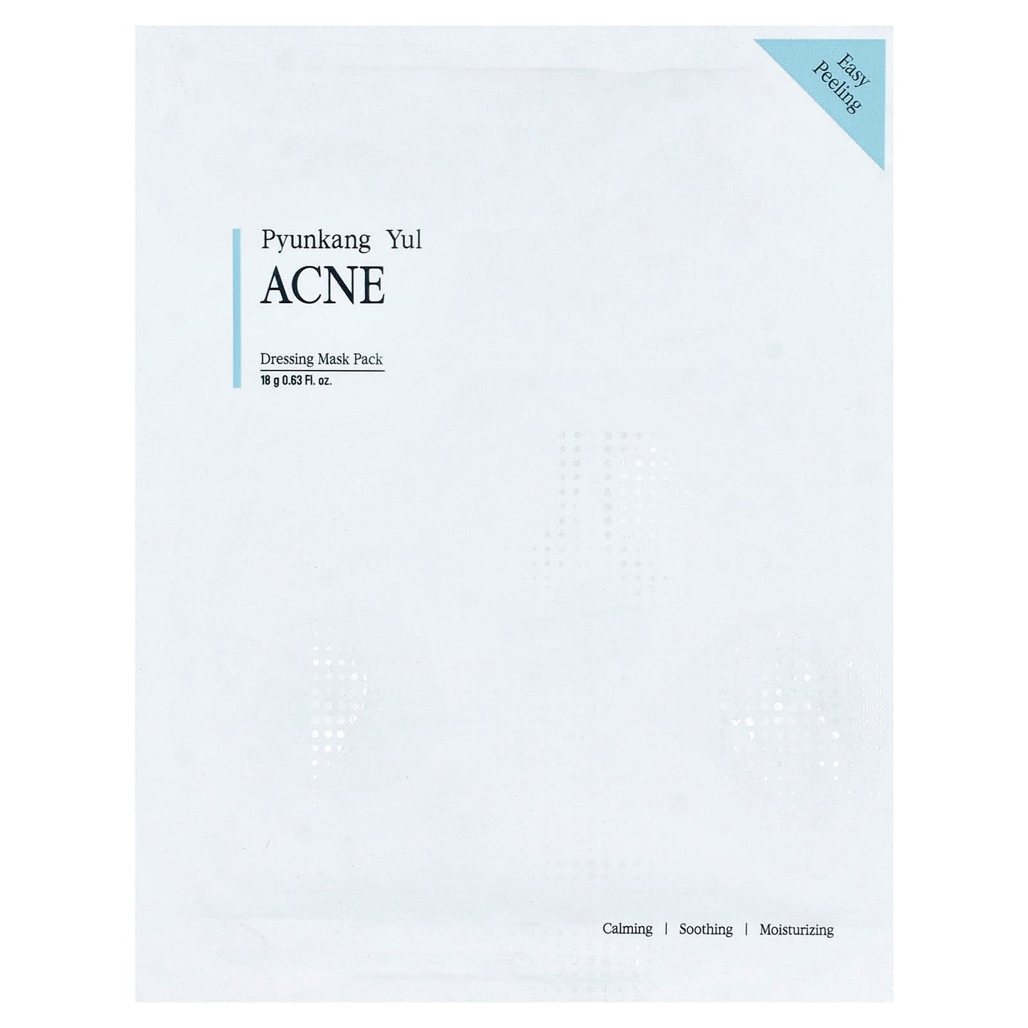 Pyunkang Yul ACNE Dressing Beauty Mask Pack, 1 Mask, 0.63 fl oz (18 g)