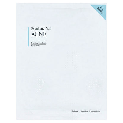 Pyunkang Yul ACNE Dressing Beauty Mask Pack, 1 Mask, 0.63 fl oz (18 g)