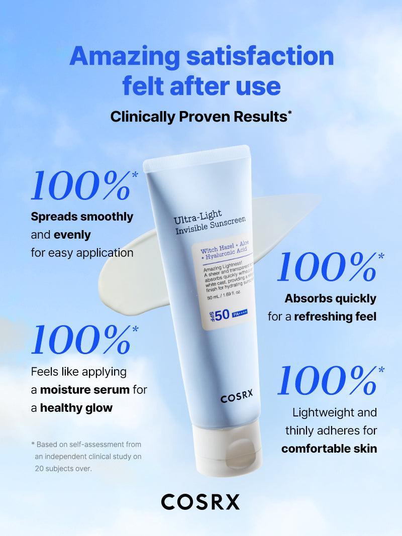 COSRX Ultra Light Invisible Sunscreen