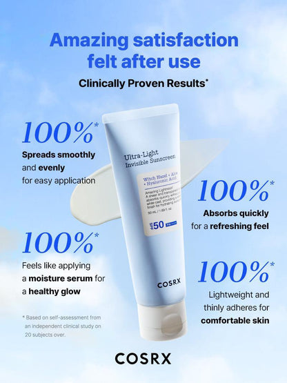 COSRX Ultra Light Invisible Sunscreen