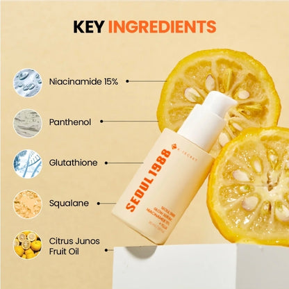 KSECRET SEOUL 1988 Glow Serum : Niacinamide 15% + Yuja 30ml original