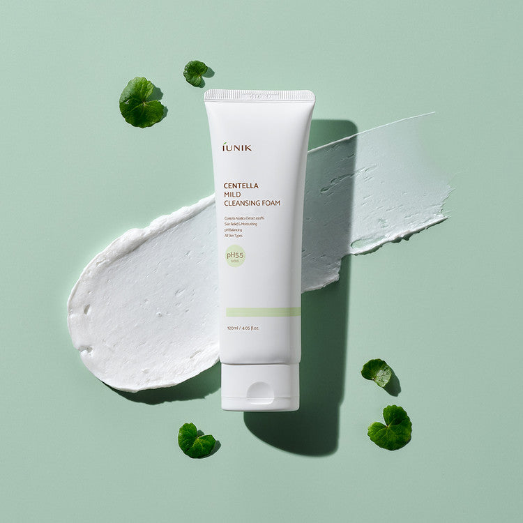 iUNIK Centella Mild Cleansing Foam Facial Cleanser