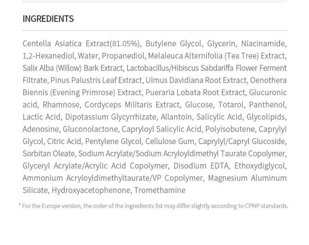 iUNIK Centella Calming AC Spot Cream