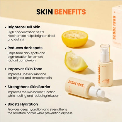 KSECRET SEOUL 1988 Glow Serum : Niacinamide 15% + Yuja 30ml original