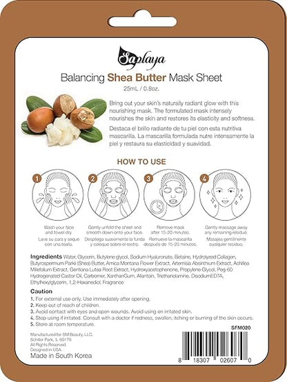 Saplaya  k-beauty natural formula sheet mask face mask - 14 types